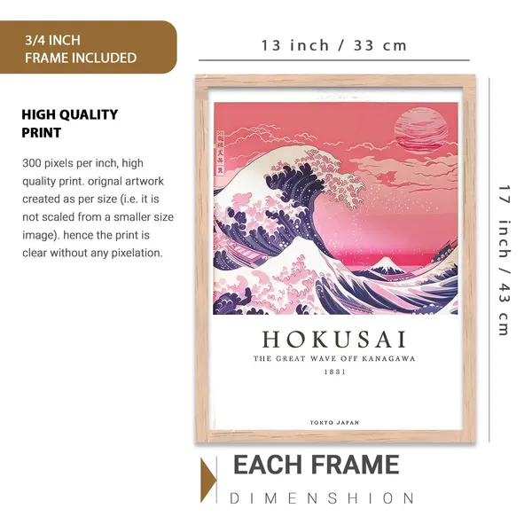 Multicolor_Aesthetic_Japan_Nature_Arts_Posters_With_Frames_For_Bedroom_Living_Room_Gaming_Room_Wall_Decor_(Set_Of_3)_(13X17_Inch)