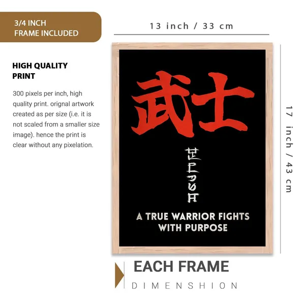 Multicolor_Japanese_Samurai_Motivational_Posters_For_Living_Room_Bedroom_Gaming_Room_Studio_(Set_Of_3)_(13X17_Inch)