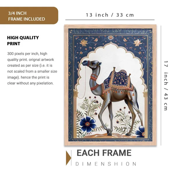 Multicolor_Traditional_Wall_Art_Painting_With_Frame_Vastu_Peacock_Home_Decoration_For_Living_Room_Bed_Room_Hotel_Wall_Decor_Digital_Reprint_(Set_Of_3)_(13X17_Inch)
