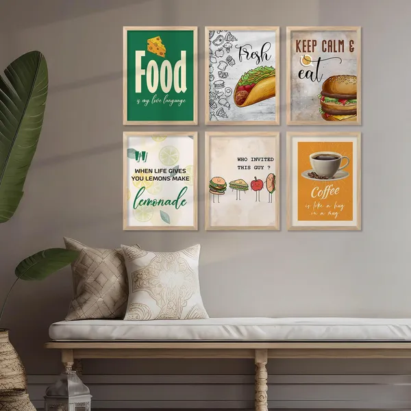 Multicolor_Kitchen_Theme_Quote_Wall_Paintings_With_Frame_For_Home_Decoration_Painting_For_Living_Room_Bedroom_Office_Wall_Hanging_Frames_(13X17_Inch)_Pack_Of_6