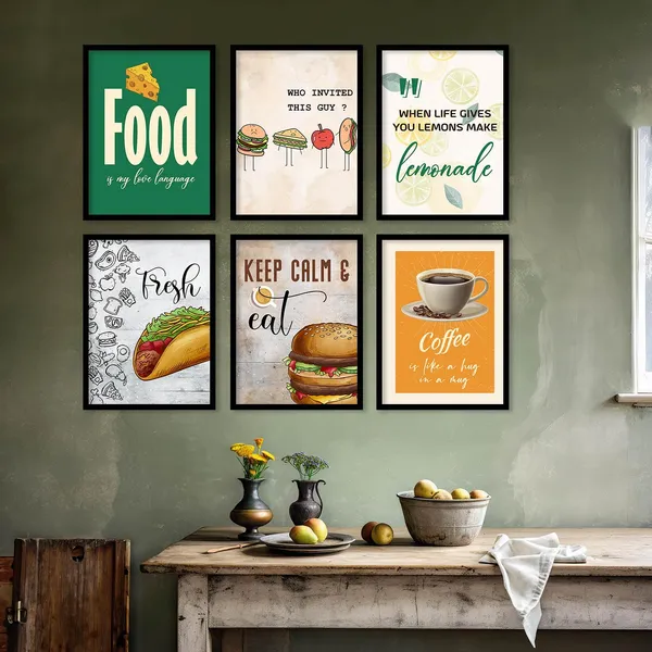 Multicolor_Kitchen_Theme_Quote_Wall_Paintings_With_Frame_For_Home_Decoration_Painting_For_Living_Room_Bedroom_Office_Wall_Hanging_Frames_(13X17_Inch)_Pack_Of_6