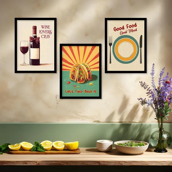 Multicolor_Premium_Wall_Art_Retro_Theme_Cooking_Food_Kitchen_Quotes_Wall_Poster_With_Frame_Bar_Lounge_Restaurant_Kitchen_Decoration_Items_Wall_Decor_Set_Of_6_Retro_Wall_Decor_(Art_5,_13X17_Inch)