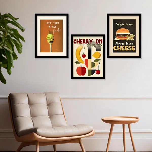 Multicolor_Retro_Theme_Cooking_Food_Kitchen_Quotes_Wall_Poster_With_Frame_Bar_Lounge_Restaurant_Kitchen_Decoration_Items_Wall_Decor_Premium_Wall_Art_Set_Of_6_Retro_Wall_Decor_(Art_7,_13X17_Inch)
