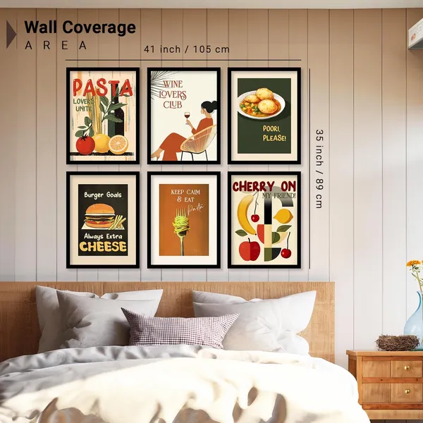 Multicolor_Retro_Theme_Cooking_Food_Kitchen_Quotes_Wall_Poster_With_Frame_Bar_Lounge_Restaurant_Kitchen_Decoration_Items_Wall_Decor_Premium_Wall_Art_Set_Of_6_Retro_Wall_Decor_(Art_7,_13X17_Inch)