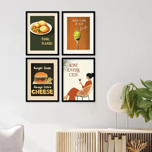 Multicolor_Retro_Theme_Cooking_Food_Kitchen_Quotes_Wall_Poster_With_Frame_Bar_Lounge_Restaurant_Kitchen_Decoration_Items_Wall_Decor_Premium_Wall_Art_Set_Of_6_Retro_Wall_Decor_(Art_7,_13X17_Inch)