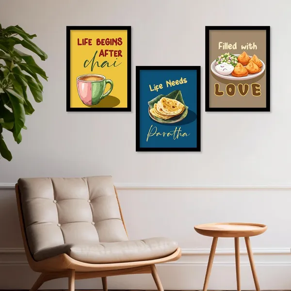 Multicolor_Premium_Wall_Art_Retro_Theme_Cooking_Food_Kitchen_Quotes_Wall_Poster_With_Frame_Bar_Lounge_Restaurant_Kitchen_Decoration_Items_Wall_Decor_Set_Of_6_Retro_Wall_Decor_(Art_4,_13X17_Inch)