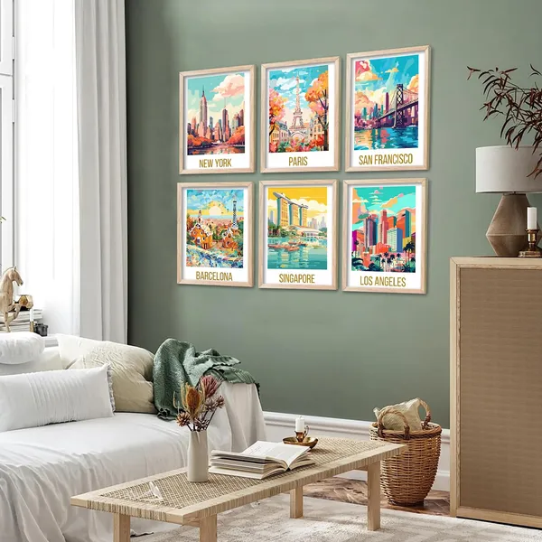 Multicolor_City_View_Wall_Art_Poster_With_Frame_For_Home_Decoration_Painting_For_Living_Room_Bedroom_Office_Wall_Hanging_Frames_(Pack_Of_6_)_(13X17_Inch)