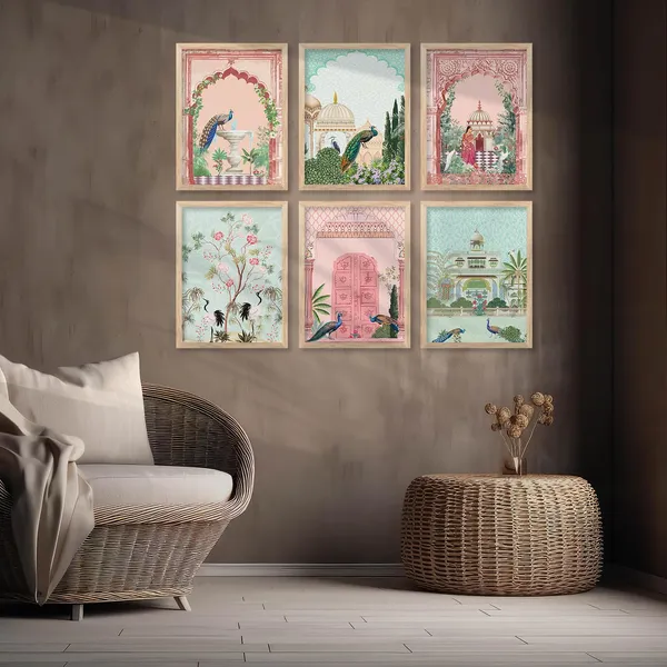 Multicolor_Traditional_Pichwai_Wall_Art_Paintings_With_Frame_For_Home_Decor_Wall_Painting_For_Living_Room_Bedroom_Office_Room_Decor_Painting_For_Wall_Decoration_(13X17_Inch)