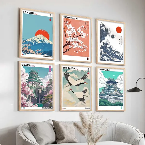 Multicolor_Japan_Nature_Art_And_City_View_Wall_Posters_For_Living_Room_Bedroom_Gaming_Room_Studio_Wall_Decor_Set_Of_6_(13X17_Inch)