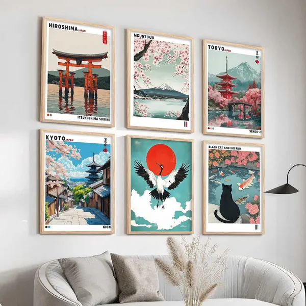 Multicolor_Japan_Nature_Art_And_City_View_Wall_Posters_For_Living_Room_Bedroom_Gaming_Room_Studio_Wall_Decor_Set_Of_6_(13X17_Inch)