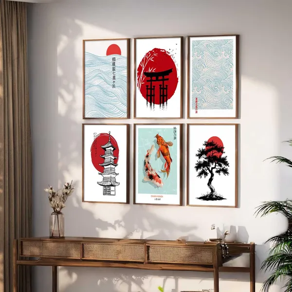 Multicolor_Japanese_Art_Posters_With_Frame_Aesthetic_Japan_Theme_Art_Posters_With_Frames_For_Bedroom_Living_Room_Gaming_Room_Wall_Decor_Set_Of_6_(13X17_Inch)