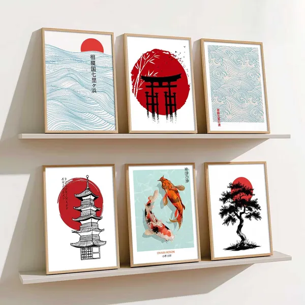 Multicolor_Japanese_Art_Posters_With_Frame_Aesthetic_Japan_Theme_Art_Posters_With_Frames_For_Bedroom_Living_Room_Gaming_Room_Wall_Decor_Set_Of_6_(13X17_Inch)