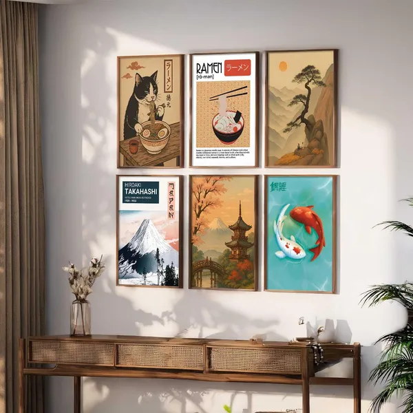 Multicolor_Japanese_Art_Posters_With_Frame_Aesthetic_Japan_Theme_Art_Posters_With_Frames_For_Bedroom_Living_Room_Gaming_Room_Wall_Decor_Set_Of_6_(13X17_Inch)