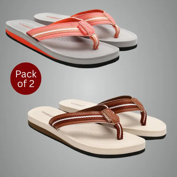 Pack_of_2_Beige_&_Light_Grey_Eva_Premium_Recycled_Ultra-Light_Flip_Flop_For_Women