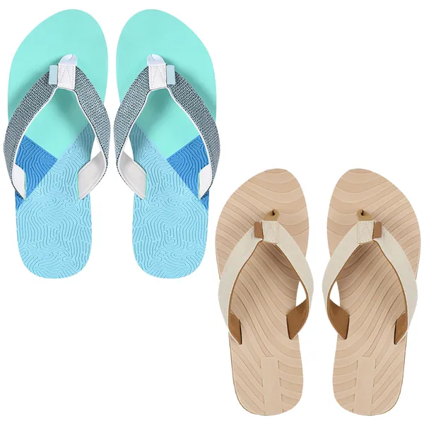 Pack_of_2_White_&_Mint_Eva_Premium_Recycled_Ultra-Light_Flip_Flop_For_Women