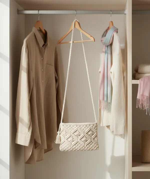 White_Woolen_Handmade_Premium_Quality_Sling_Bag