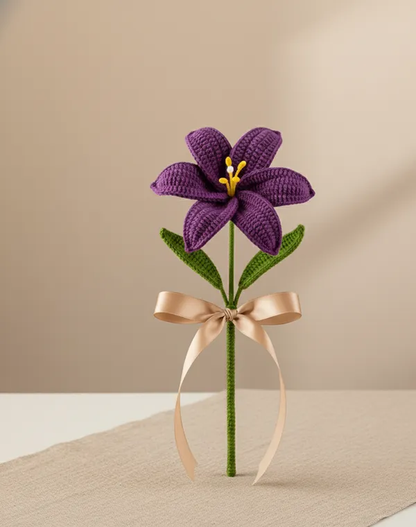 Purple__Crochet_Lily_Flower