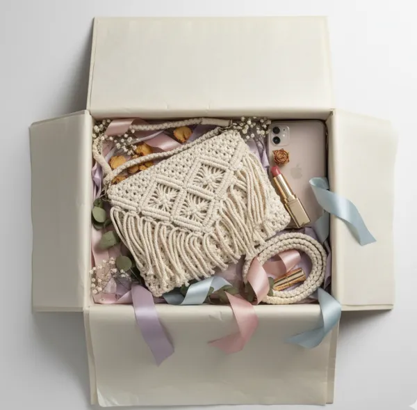White_Woolen_Handmade_Premium_Quality_Sling_Bag