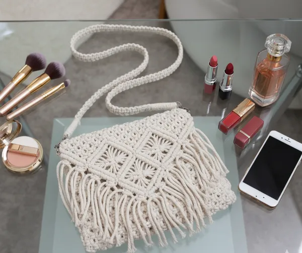 White_Woolen_Handmade_Premium_Quality_Sling_Bag