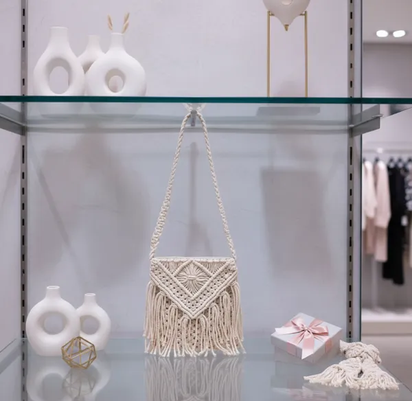 White_Woolen_Handmade_Premium_Quality_Sling_Bag