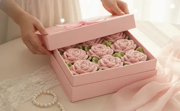 Baby_Pink_Crochet_Flower_Hamper_Box-_LIMITED_EDITION