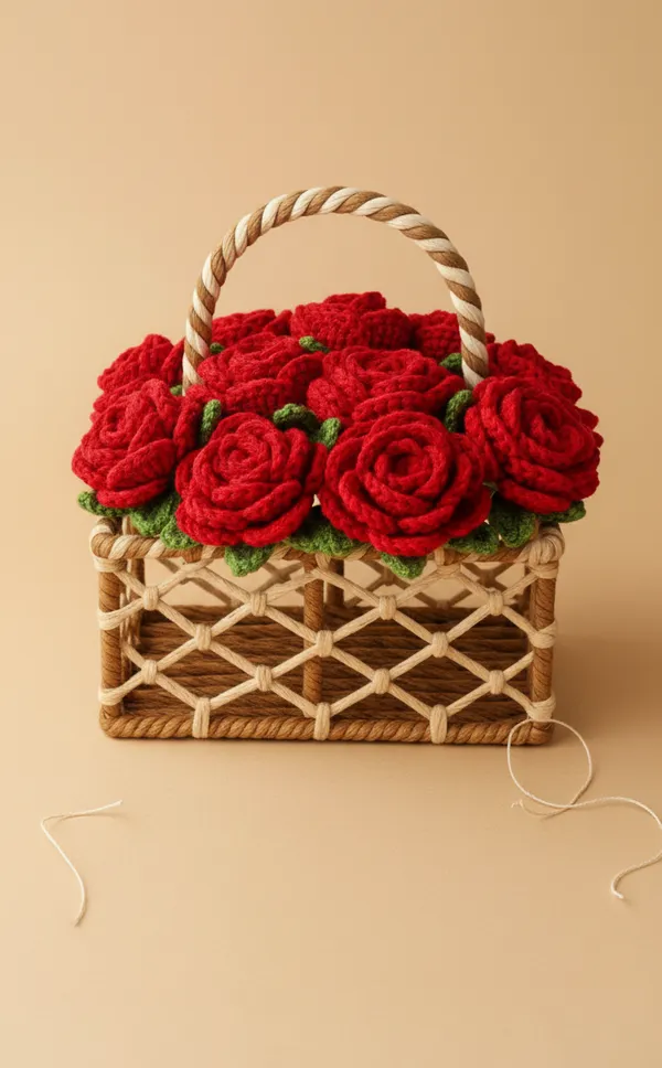Crochet_Rose_Basket-_LIMITED_EDITION