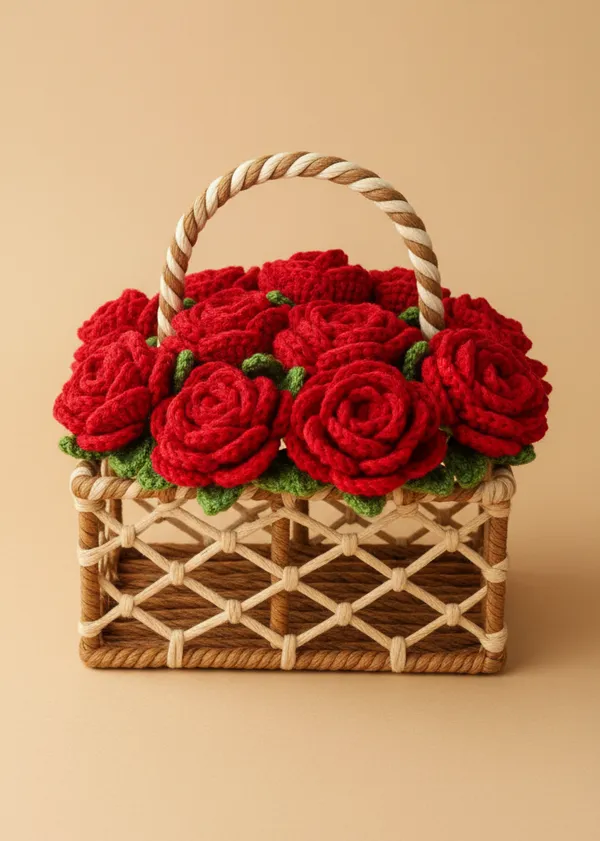 Crochet_Rose_Basket-_LIMITED_EDITION