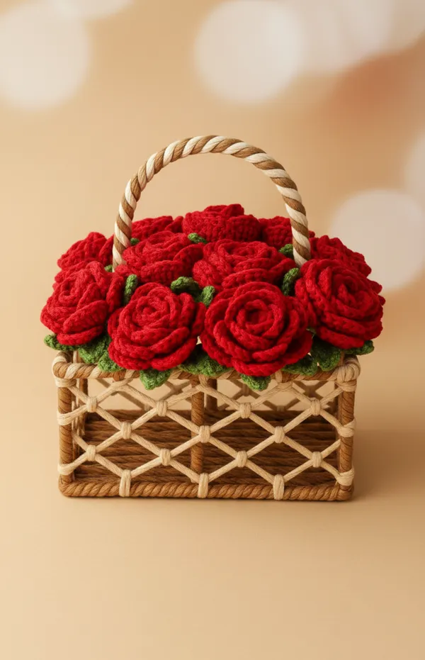 Crochet_Rose_Basket-_LIMITED_EDITION