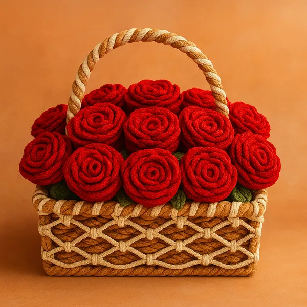 Crochet_Rose_Basket-_LIMITED_EDITION
