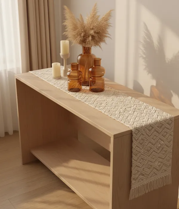 Beige_Handmade_Premium_Quality_Macrame_Table_Runner