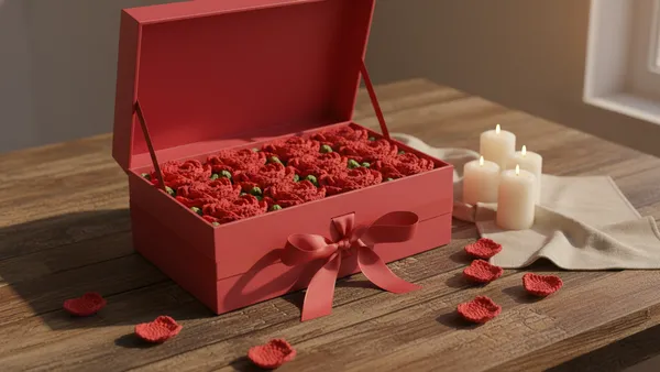 Red_Crochet_Flower_Hamper_Box-_LIMITED_EDITION