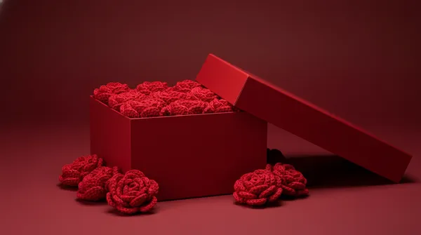 Red_Crochet_Flower_Hamper_Box-_LIMITED_EDITION