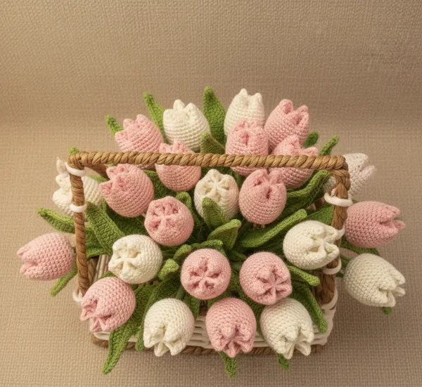 The_Tulip_Heirloom_Basket_–_Pink_&_White_Crochet_Bloom__–_LIMITED_EDITION