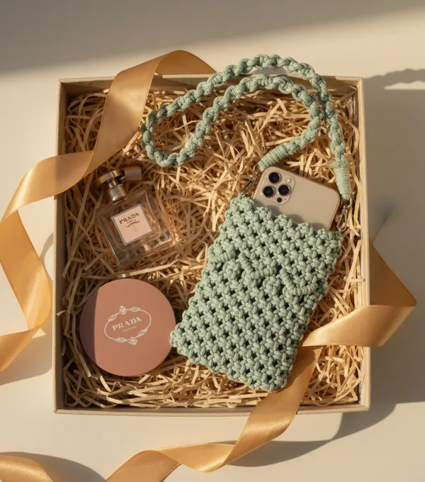 Teal_Woolen_Handmade_Premium_Quality_Mobile_Sling_Bag