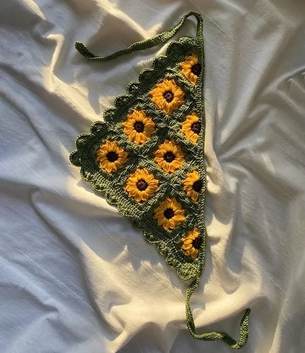 Green_Handmade_Premium_Quality_Crochet_Women_Scarf