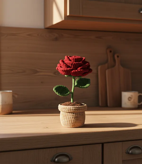 Red_Handmade_Premium_Quality_Crochet_Rose_Flower_Pot