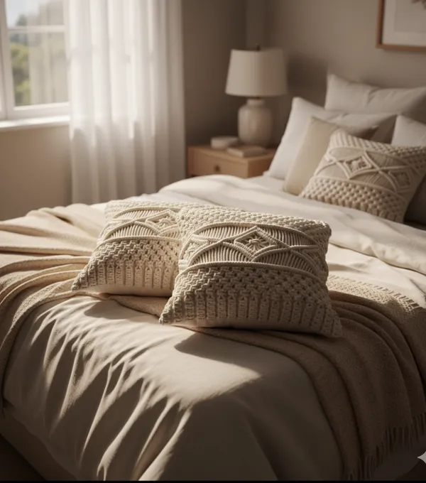 White_Woolen_Handmade_Premium_Quality_Pillow_Cover