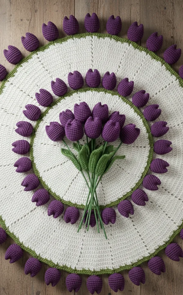 Purple_Tulip_Crochet_Bouquet_Blanket