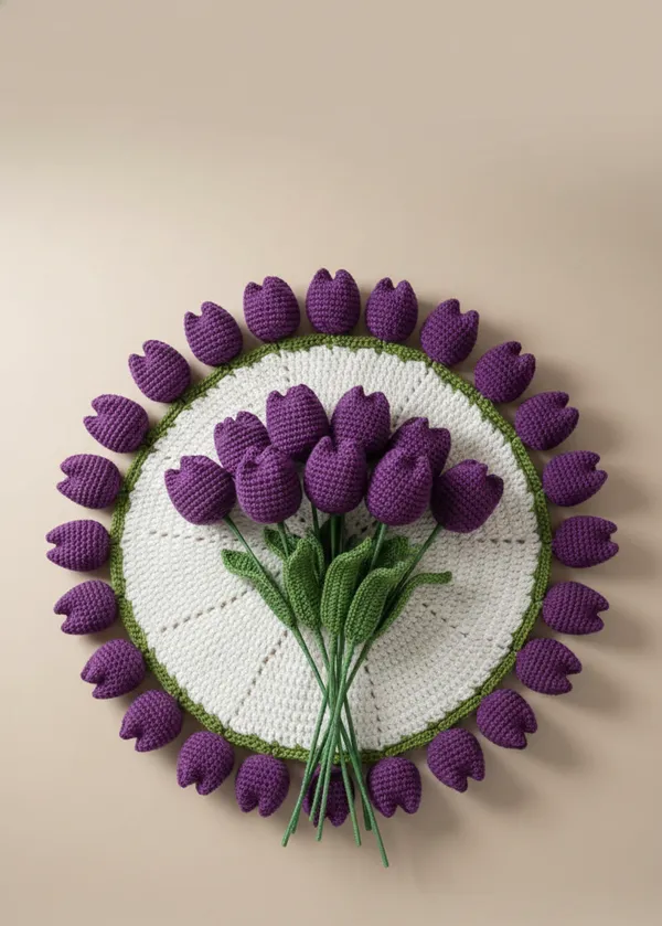Purple_Tulip_Crochet_Bouquet_Blanket
