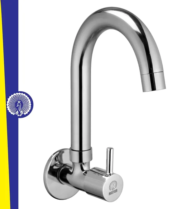 Silver_Brass_Kitchen_Sink_Tap_Faucet_With_360_Swivel_Spout_|_Premium_Chrome_Finish_|_Cold_Water_Foam_Flow_Aerator_|_Easy_Install_|_10-Year_Warranty_(Flare-5501)