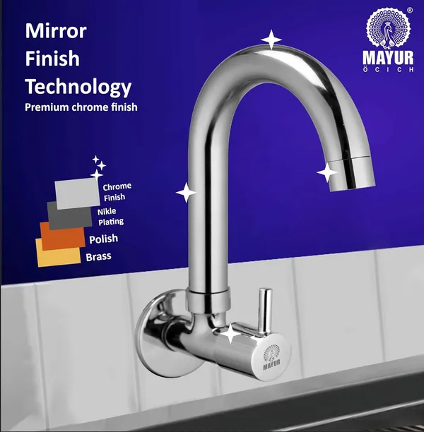 Silver_Brass_Kitchen_Sink_Tap_Faucet_With_360_Swivel_Spout_|_Premium_Chrome_Finish_|_Cold_Water_Foam_Flow_Aerator_|_Easy_Install_|_10-Year_Warranty_(Flare-5501)