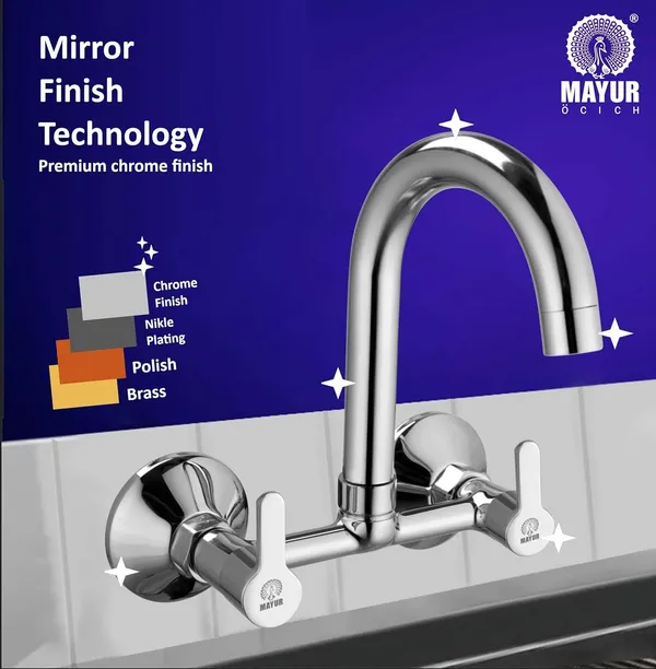 Silver_Brass_Kitchen_Sink_Mixer_Tap_|_360_Swivel_Spout_|_Hot_&_Cold_Dual_Handle_Faucet_For_Kitchen_|_Chrome_Finish_With_Foam_Flow_Aerator_&_10-Year_Warranty_(Fusion-2704)