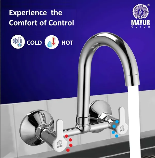 Silver_Brass_Kitchen_Sink_Mixer_Tap_|_360_Swivel_Spout_|_Hot_&_Cold_Dual_Handle_Faucet_For_Kitchen_|_Chrome_Finish_With_Foam_Flow_Aerator_&_10-Year_Warranty_(Fusion-2704)