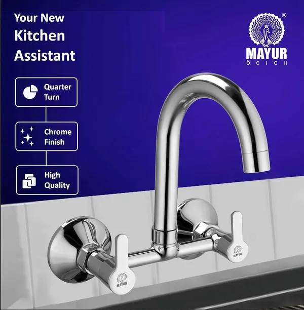 Silver_Brass_Kitchen_Sink_Mixer_Tap_|_360_Swivel_Spout_|_Hot_&_Cold_Dual_Handle_Faucet_For_Kitchen_|_Chrome_Finish_With_Foam_Flow_Aerator_&_10-Year_Warranty_(Fusion-2704)
