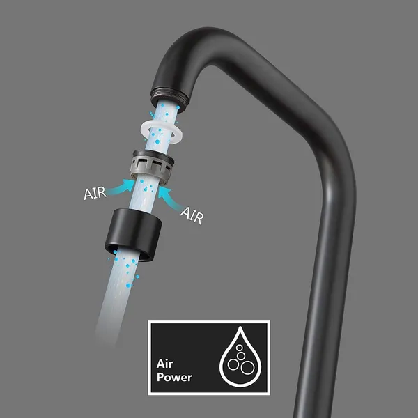 Silver_Ss_304_Kitchen_Faucet_Single_Lever_Brass_Sink_Tap_With_Black_Finish_For_Bathroom_Washbasin_Tap_(704-Matteblack-Deck)_-_10_Year_Warranty_(Matte_Black)
