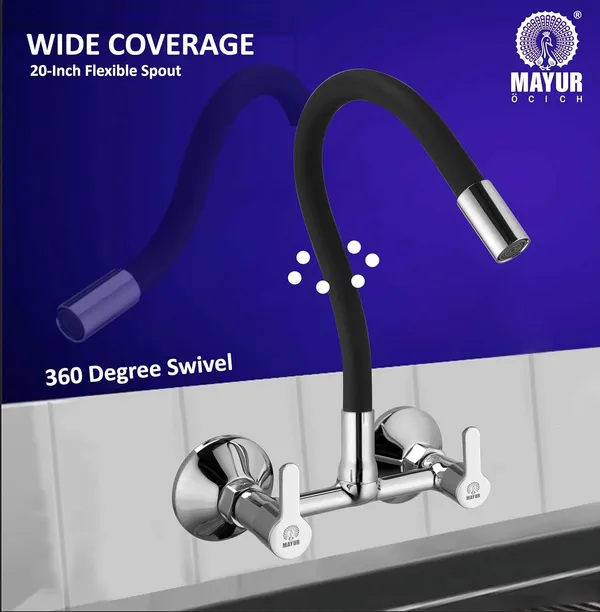 Silver_Brass_Kitchen_Sink_Mixer_Tap_|_Flexible_360_Silicone_Swivel_Spout_|_Hot_&_Cold_Dual_Handle_Faucet_For_Kitchen_|_Chrome_Finish_With_10-Year_Warranty_(FUSION-2704Sf).