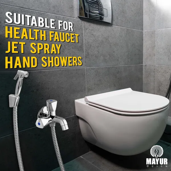 MAYUR_ÖCICH_Brass_2_In_1_Bib_Tap_For_Bathroom_With_Wall_Flange_10_Years_Warranty_+