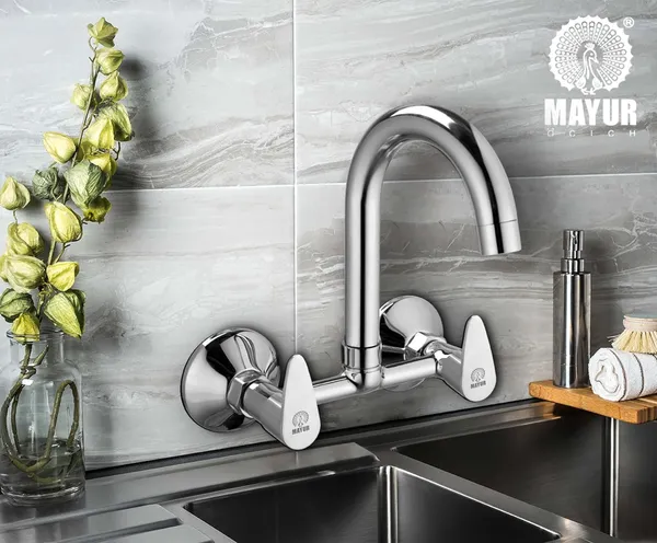 MAYUR_ÖCICH_Brass_Kitchen_Sink_Mixer_Tap_|_360_Swivel_Spout_|_Hot_&_Cold_Dual_Handle_Faucet_For_Kitchen_|_Chrome_Finish_|_10-Year_Warranty
