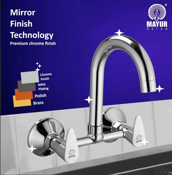 MAYUR_ÖCICH_Brass_Kitchen_Sink_Mixer_Tap_|_360_Swivel_Spout_|_Hot_&_Cold_Dual_Handle_Faucet_For_Kitchen_|_Chrome_Finish_|_10-Year_Warranty