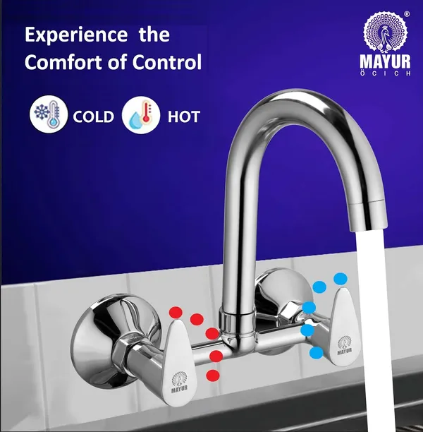 MAYUR_ÖCICH_Brass_Kitchen_Sink_Mixer_Tap_|_360_Swivel_Spout_|_Hot_&_Cold_Dual_Handle_Faucet_For_Kitchen_|_Chrome_Finish_|_10-Year_Warranty